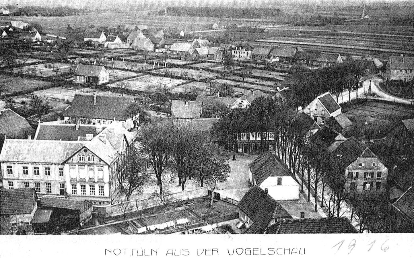Der östliche Teil der Stiftsimmunität 1916